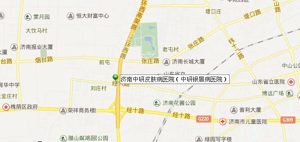 济南肤康中研皮肤病医院地址